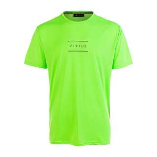 Virtus HODDIE M S-S Tee Printshirt Herren 3002 Green Gecko