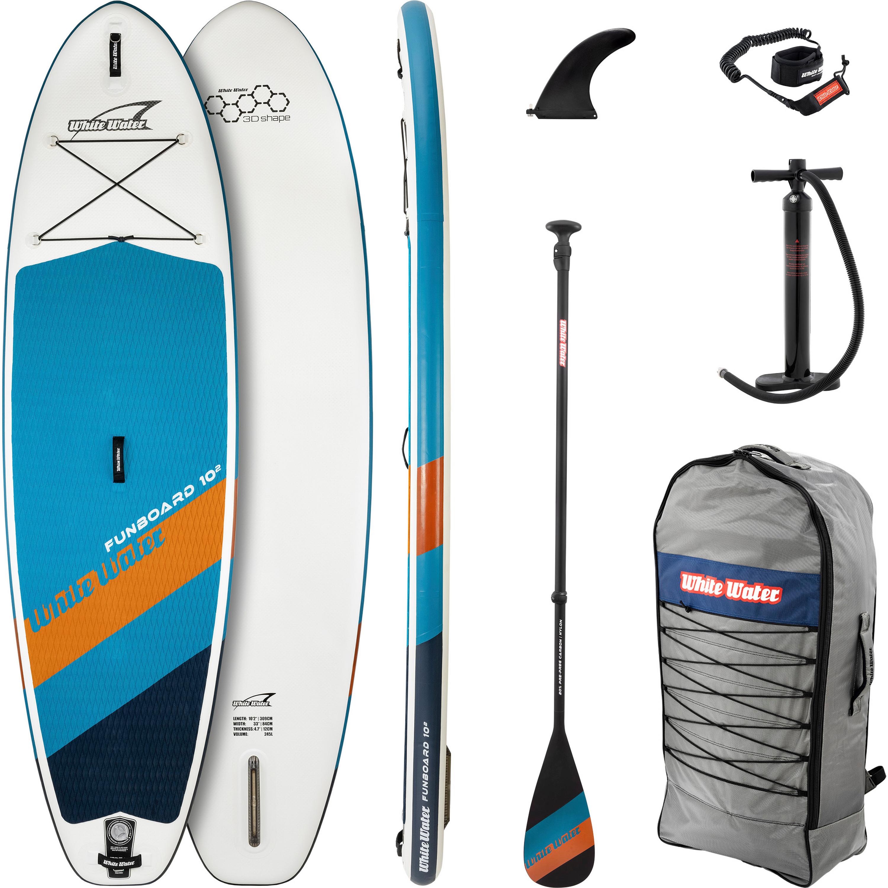 Image of WhiteWater SUP SET Oceanpetrol 10'2" x 33" x 5" SUP Sets