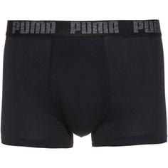 Rückansicht von PUMA Basic Boxershorts Herren black-black