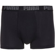 Rückansicht von PUMA Basic Boxershorts Herren blue-black