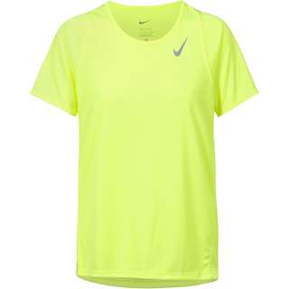 Nike Dri-FIT Race Funktionsshirt Damen volt-reflective silv