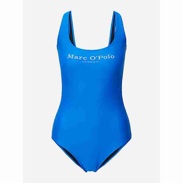 Marc O'Polo Badeanzug Solids Badeanzug Damen atlantikblau