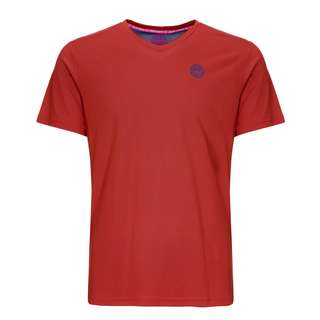 BIDI BADU Evin Tech Round-Neck Tee Tennisshirt Kinder rot/blau