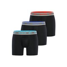 Reebok Boxershorts HEMERY Boxershorts Herren Black Aqua/Red/Blue/Grey Waistbands