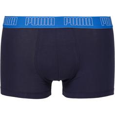 Rückansicht von PUMA Boxershorts Herren blue-black