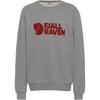 FJ&Auml;LLR&Auml;VEN Logo Sweatshirt Herren - grey-melange