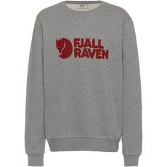 FJÄLLRÄVEN Logo Sweatshirt Herren grey-melange