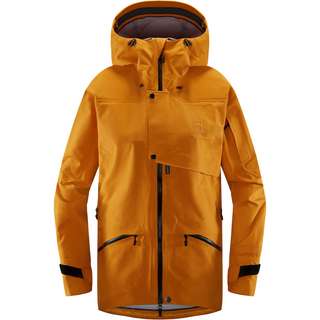 Haglöfs Khione 3L PROOF Jacket Hardshelljacke Damen Desert Yellow/True Black