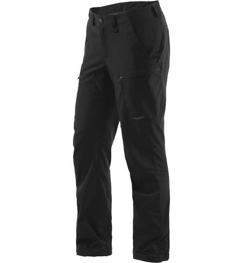 Rückansicht von Haglöfs Mid Fjell Pant Trekkinghose Damen True Black