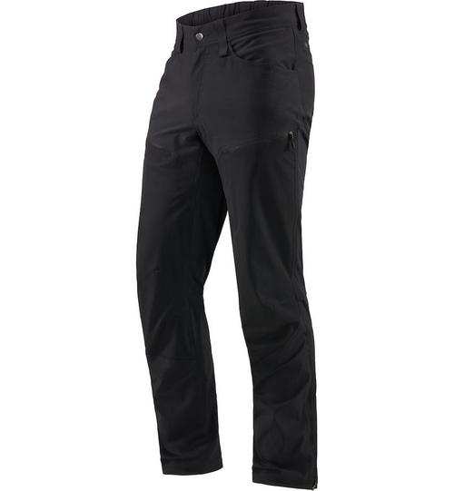 Rückansicht von Haglöfs Mid Flex Pant Trekkinghose Herren True Black Solid