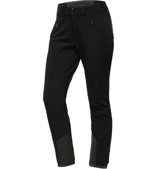 Rückansicht von Haglöfs Roc Fusion Pant Trekkinghose Damen True Black