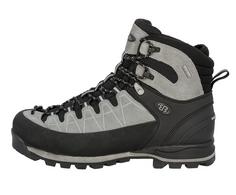 Brütting Outdoorschuh Wanderschuhe Herren grau/schwarz