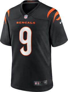 Nike Cincinnati Bengals Joe Burrow 9 American Football Trikot Herren black