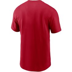 Rückansicht von Nike San Francisco 49ers T-Shirt Herren gym red