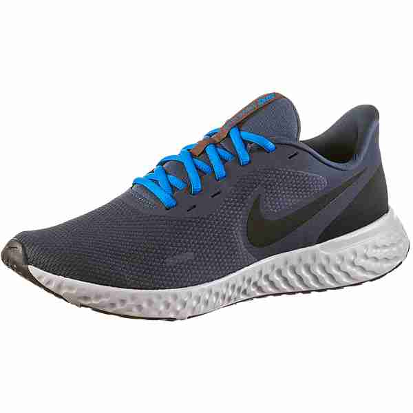 Nike REVOLUTION 5 Laufschuhe Herren thunder blue-black-grey fog