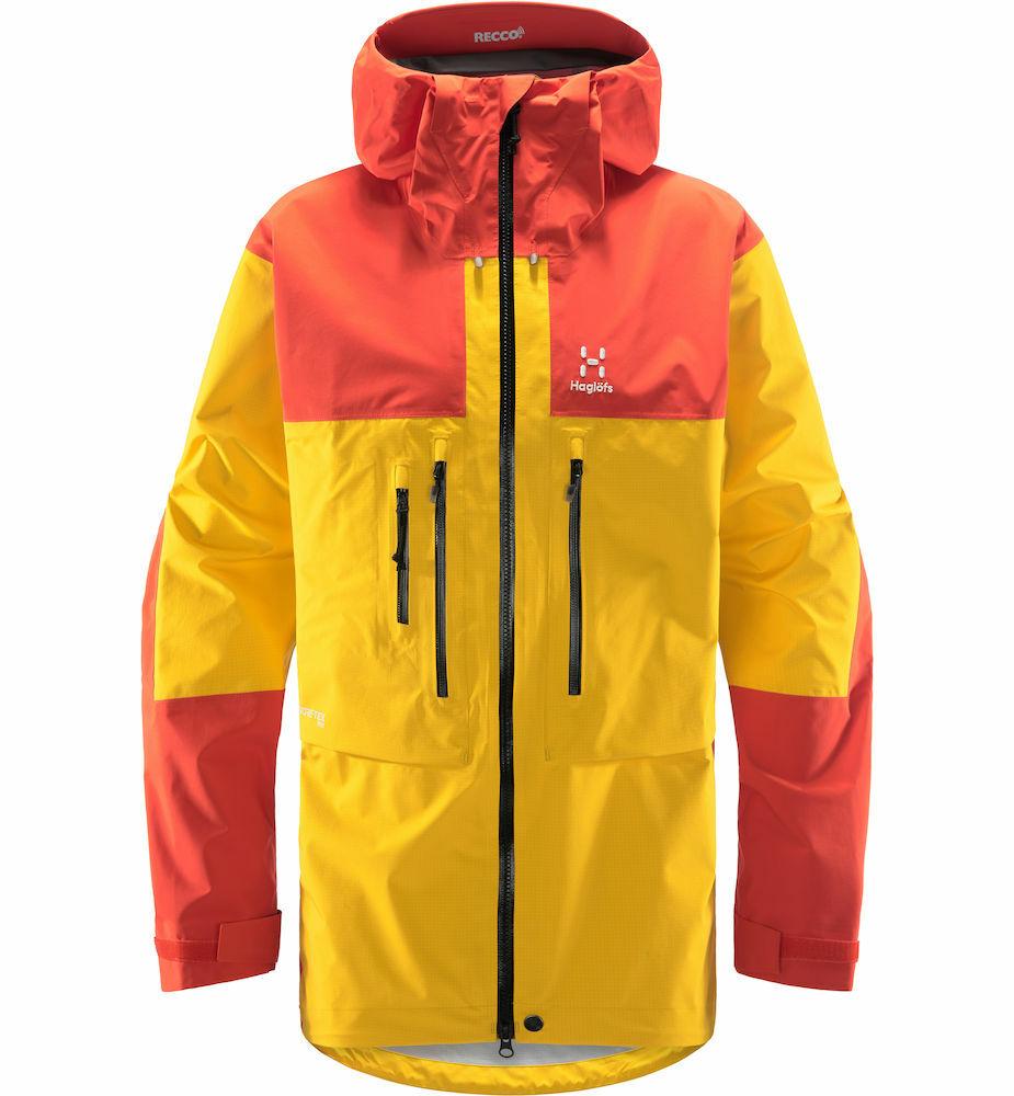 Haglofs Roc Nordic GTX Pro Jacket Hardshelljacke Herren Pumpkin Yellow Habanero im Online Shop von SportScheck kaufen