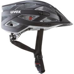 Rückansicht von Uvex i-vo cc Fahrradhelm black mat