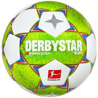 Derbystar Bundesliga Club Light v21 Fußball Herren weiß / hellgrün