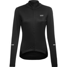 GOREWEAR Progress Thermo Fahrradtrikot Damen black