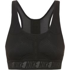 Nike Swoosh UltraBreathe Sport-BH Damen black-black-black-dk smoke grey