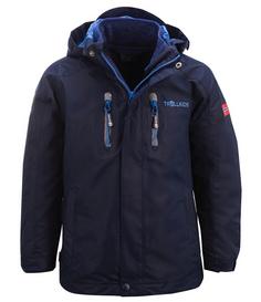 Trollkids Lofoten Doppeljacke Kinder Marineblau / Französischblau