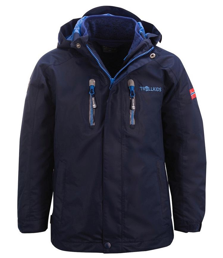 Trollkids Trollkids Lofoten Doppeljacke Kinder - Marineblau / Franz&ouml;sischblau - 0 | SportScheck