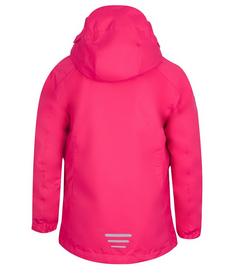 Rückansicht von Trollkids Lofoten Doppeljacke Kinder Pink