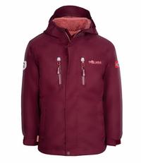 Trollkids Lofoten Doppeljacke Kinder - Kastanienrot/Antikrosa