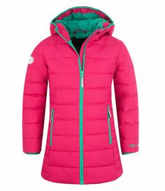 Trollkids Stavanger Winterjacke Kinder Pink/Pfauengrün