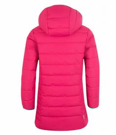 Rückansicht von Trollkids Stavanger Winterjacke Kinder Pink/Pfauengrün