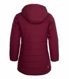 Rückansicht von Trollkids Stavanger Winterjacke Kinder Rot/Antikrosa