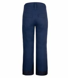 Rückansicht von Trollkids Hallingdal Skihose Kinder Marineblau/Bronze