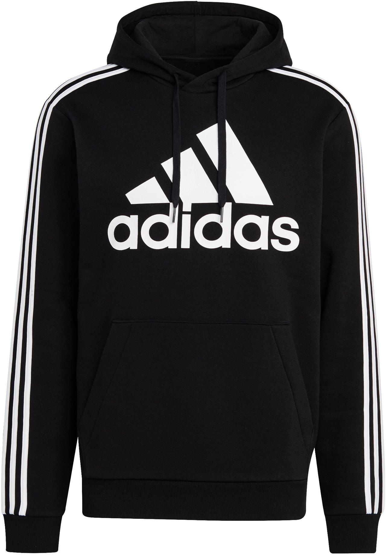 Black and white adidas hoodie on sale