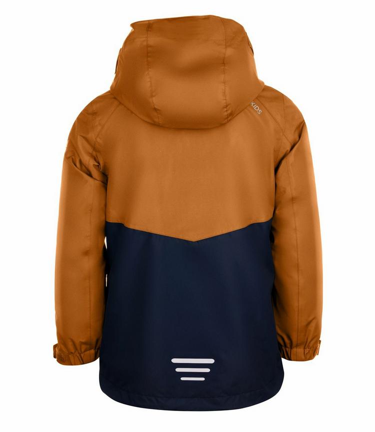 Trollkids Trollkids Bryggen Doppeljacke Kinder - Bronze/Marineblau - 0 | SportScheck