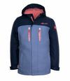 Trollkids Bryggen Doppeljacke M&auml;dchen - Marine/Staub-Blau