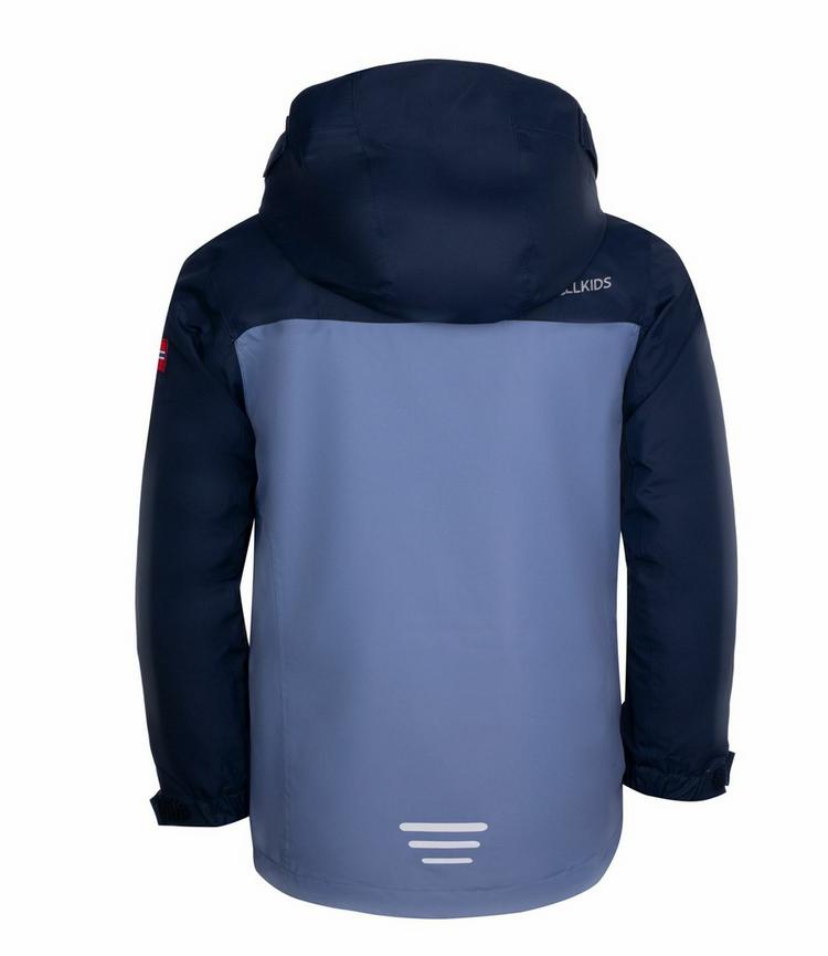 Trollkids Trollkids Bryggen Doppeljacke M&auml;dchen - Marine/Staub-Blau - 0 | SportScheck