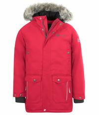Trollkids Nordkapp Winterjacke Kinder - Hellrot