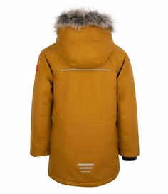 Rückansicht von Trollkids Nordkapp Winterjacke Kinder Bronze