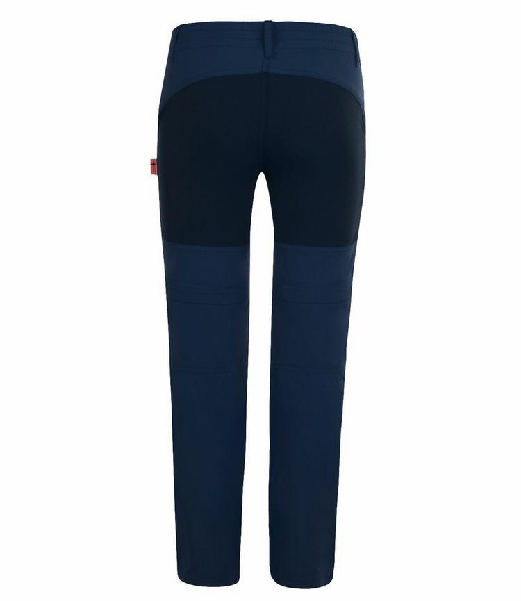 Trollkids Trollkids Nordfjord Trekkinghose Kinder - Marineblau / Orange - 0 | SportScheck