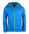 Trollkids Fjell Funktionsjacke - Mittelblau/Gr&uuml;n