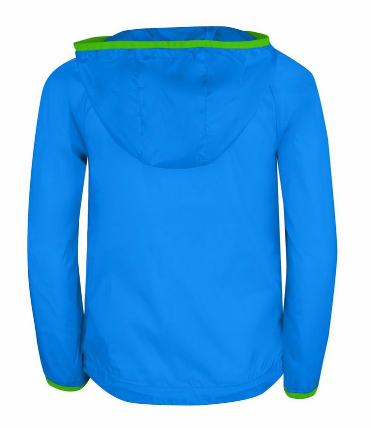 Trollkids Trollkids Fjell Funktionsjacke - Mittelblau/Gr&uuml;n - 0 | SportScheck