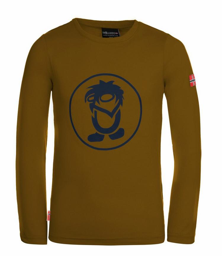 Trollkids Trollkids Troll Longshirt Kinder - Bronze/Marineblau - 0 | SportScheck