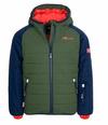 Trollkids Hafjell PRO Winterjacke Kinder - Marineblau/Waldgr&uuml;n/Orange