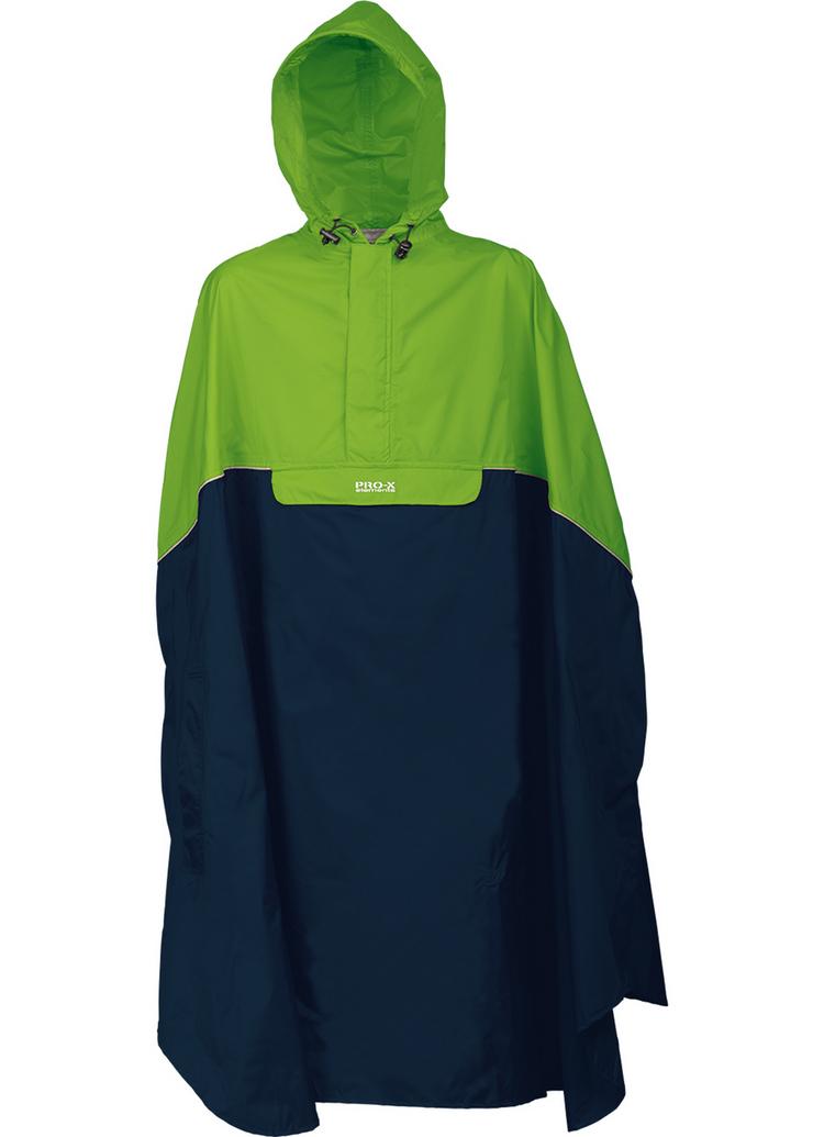 PRO-X elements PRO-X elements TRENTO Poncho - Neongr&uuml;n/Marine - 0 | SportScheck