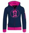 Trollkids Sortland Hoodie Kinder - Marine/Magenta
