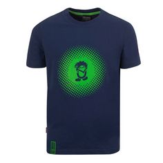 Trollkids Pointillism T-Shirt Kinder Marineblau / Vipergrün