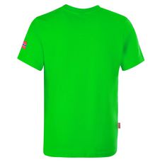 Rückansicht von Trollkids Pointillism T-Shirt Kinder Hellgrün / Blau