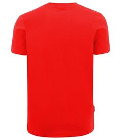 Rückansicht von Trollkids Pointillism T-Shirt Kinder Rot / Marineblau