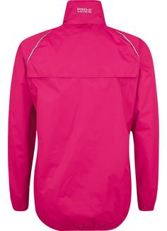 Rückansicht von PRO-X-elements LADY Fahrradjacke Damen Cherry-Rot