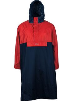 PRO-X-elements DAVOS Poncho Herren Marine/Rot